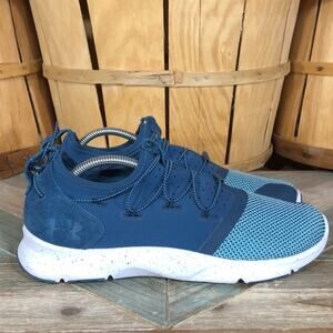 Under Armour Cinch Drift 2 Blue Multi Slip On Drawstring Running Shoes Womens 10